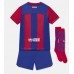 Maillot de foot Barcelona Domicile enfant 2023-24 Manches Courte (+ pantalon court)